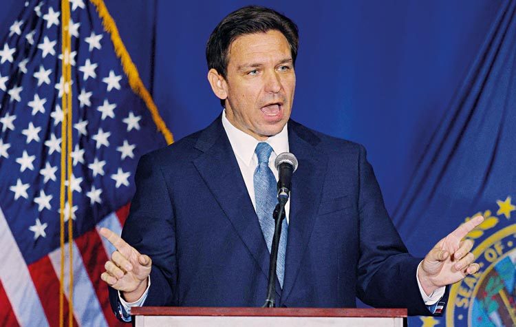 Ρον Ντεσάντις: Απέναντι στον Τραμπ