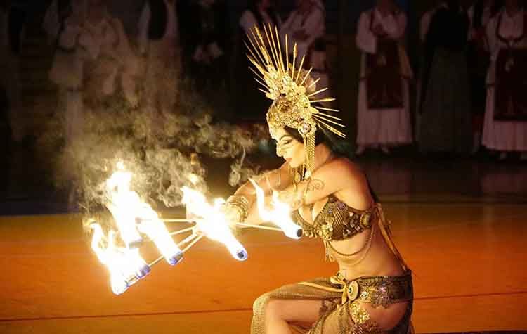 Γιορτή Ευρωπαϊκών και Ελληνικών Παραδοσιακών Χορών στο κλειστό «Σπύρος Λούης»