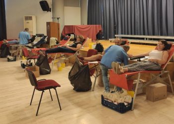 Καλοκαιρινή εθελοντική αιμοδοσία στον Δήμο