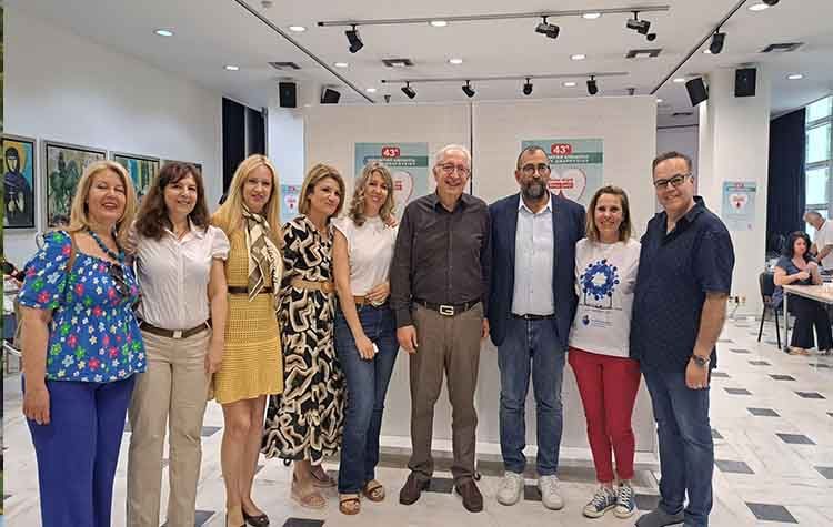 Στην έναρξη της διήμερης εθελοντικής αιμοδοσίας του Δήμου o δήμαρχος