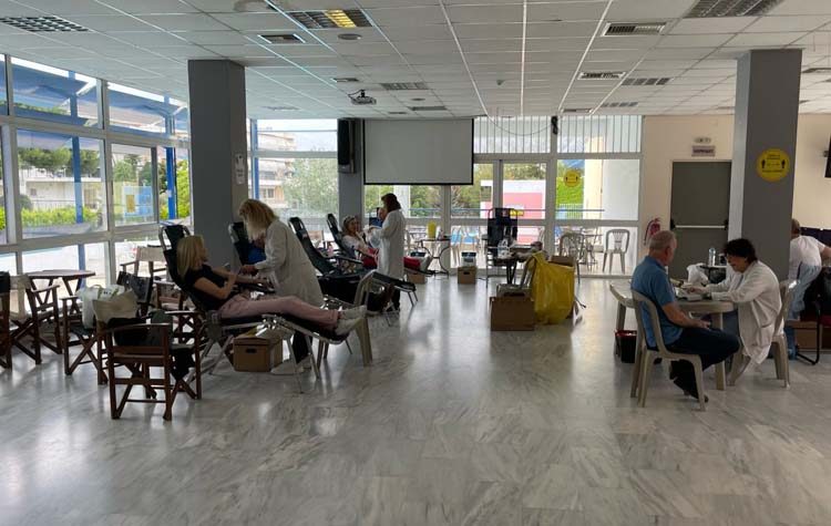 Mε 44 φιάλες αίματος ενισχύεται η Τράπεζα Αίματος του Δήμου