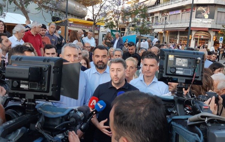 Ν. Ανδρουλάκης από Μαρούσι: «Προτεραιότητα του ΠΑΣΟΚ η αναγέννηση του ΕΣΥ»