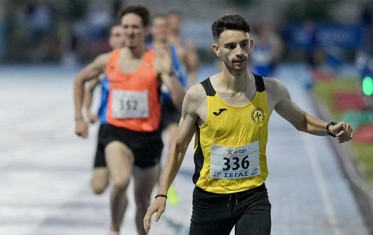Εαρινό πρωτάθλημα στίβου: Το χρυσό μετάλλιο στα 1.500 μ. κατέκτησε ο Σέργιος Διακοστεφανής