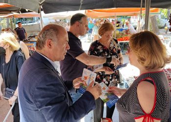 Εκστρατεία ενημέρωσης για την ανακύκλωση και στη λαϊκή αγορά