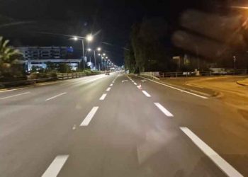 Ολοκληρώνονται οι διαγραμμίσεις της Λ. Κηφισιάς από Λ. Αλεξάνδρας έως πλατεία Πλατάνου