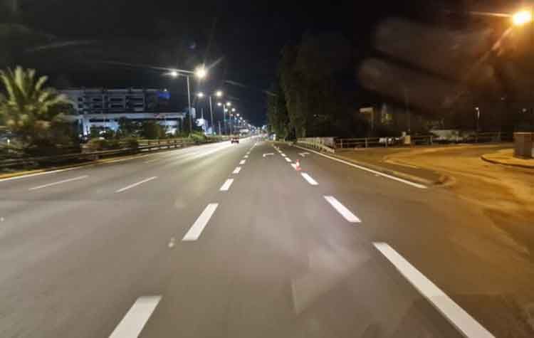 Ολοκληρώνονται οι διαγραμμίσεις της Λ. Κηφισιάς από Λ. Αλεξάνδρας έως πλατεία Πλατάνου