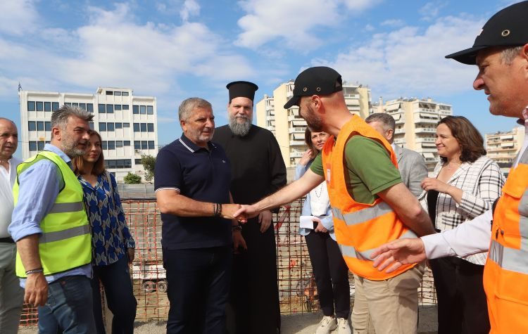 Περιοδεία σε έργα της Περιφέρειας στον Δήμο από τον Γιώργο Πατούλη