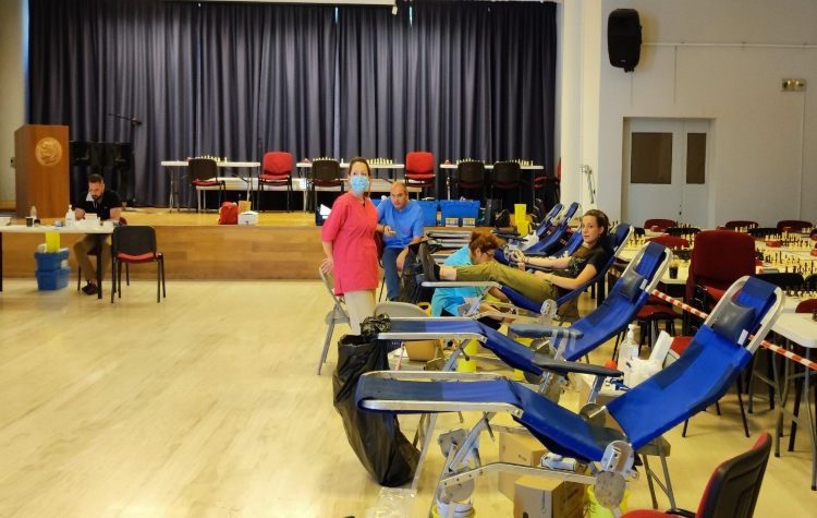 Οι εθελοντές αιμοδότες χάρισαν δώρο ζωής