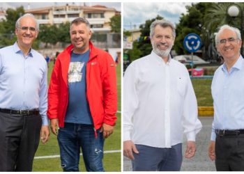 Ηλ. Κατσιγιάννης και Σ. Γκιόκας στη «Δύναμη Ελπίδας»