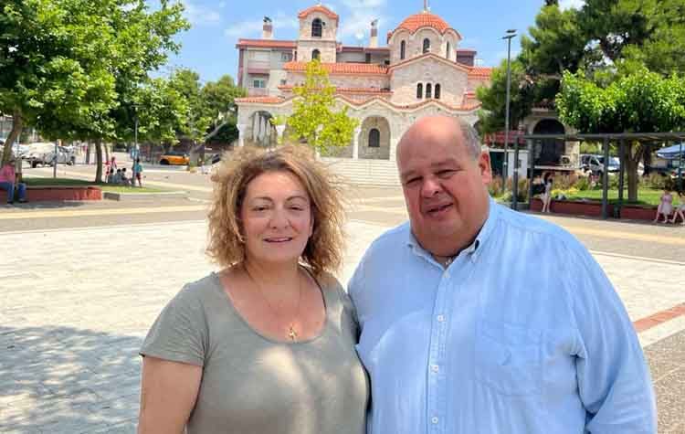 O Φώτης Φωτίου στον συνδυασμό της Νατάσσας Κοσμοπούλου