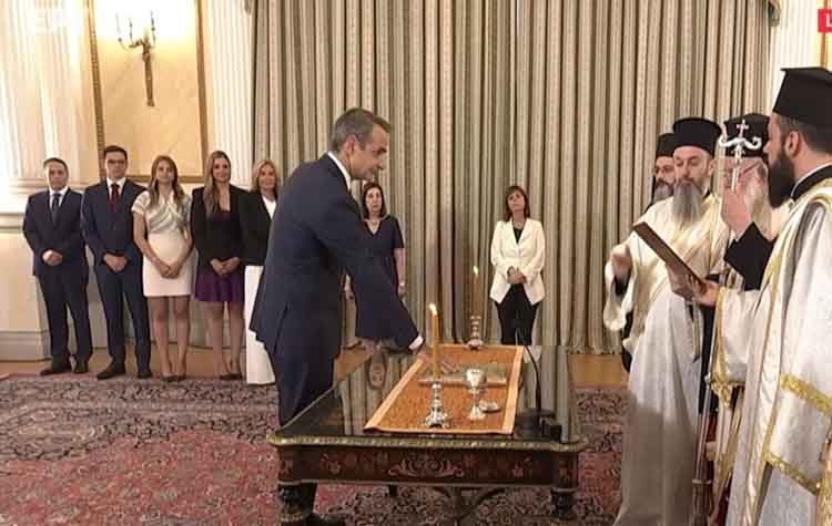 Ορκίστηκε πρωθυπουργός ο Κυριάκος Μητσοτάκης
