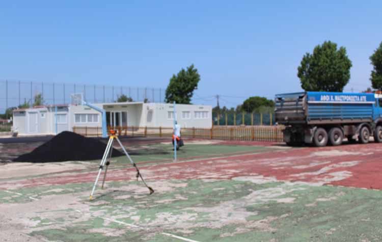 Εργασίες διαμόρφωσης - αποκατάστασης σε δύο σχολεία του Δήμου
