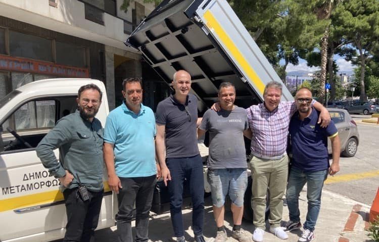 Ενισχύθηκε ο στόλος του Δήμου Μεταμόρφωσης