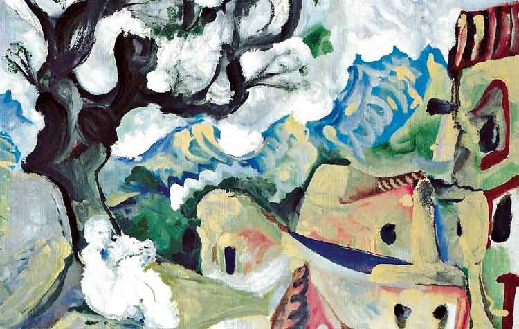 Πέγκη Φαράντου: Η νεραντζιά και το πεζοδρόμιο