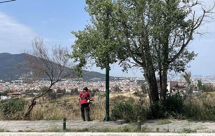 Αντιπυρική συνδρομή του ΣΠΑΠ στον Δήμο