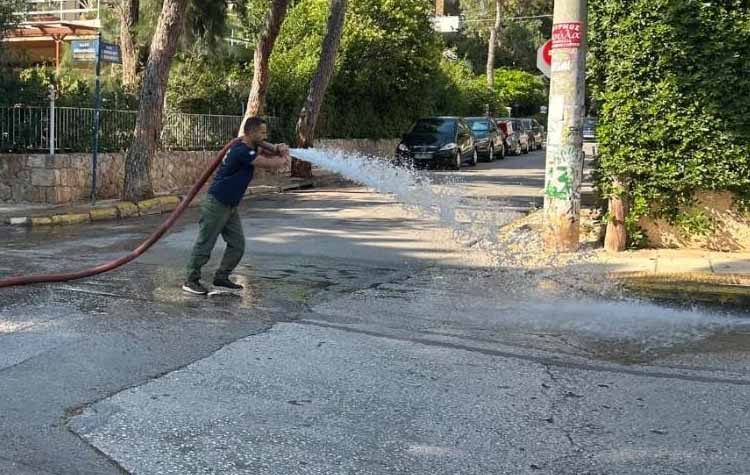 Σε εξέλιξη βρίσκεται ο καθαρισμός φρεατίων