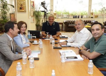 Πατούλης και Μπάμπαλος συζήτησαν για την Λ. Ηράκλειου και την υπογειοποιήση της «Μελίνας Μερκούρη»