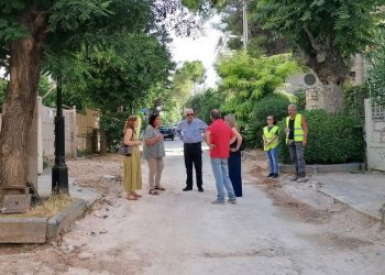 Αμπατζόγλου σε έργα ανακατασκευών – αποκαταστάσεων οδικών τμημάτων στο Μαρούσι