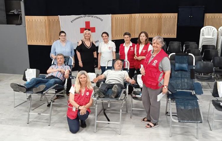 Άγιος Στέφανος: Μεγάλη η ανταπόκριση των πολιτών στην εθελοντική αιμοδοσία