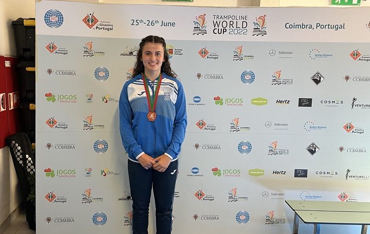 Η Αλεξάνδρα Εφραίμογλου κατέκτησε το χάλκινο μετάλλιο στο Παγκόσμιο Κύπελλο ακροβατικού διαδρόμου