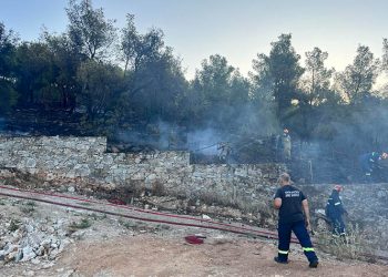 Υπό πλήρη έλεγχο η φωτιά στην Κηφισιά