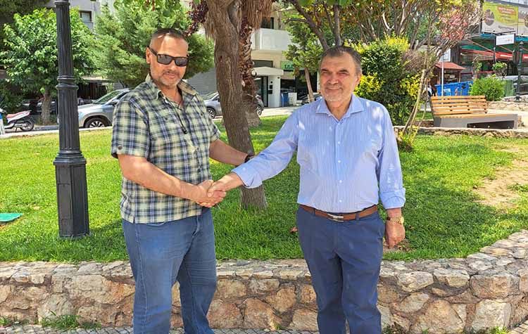 O Βασίλης Κουλούρης υποψήφιος δημοτικός σύμβουλος με τη «Δημοκρατική Συνεργασία»