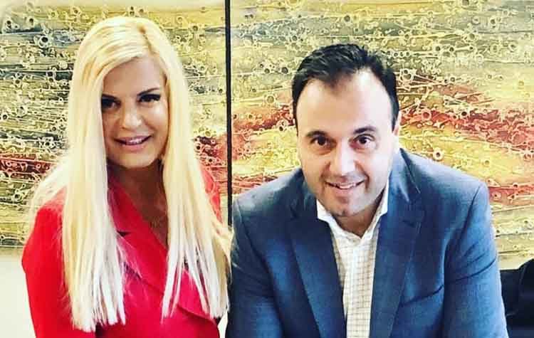 Η Μαρίνα Πατούλη συνεχάρη τον Δημήτρη Παπαστεργίου για την ανάληψη των νέων καθηκόντων του