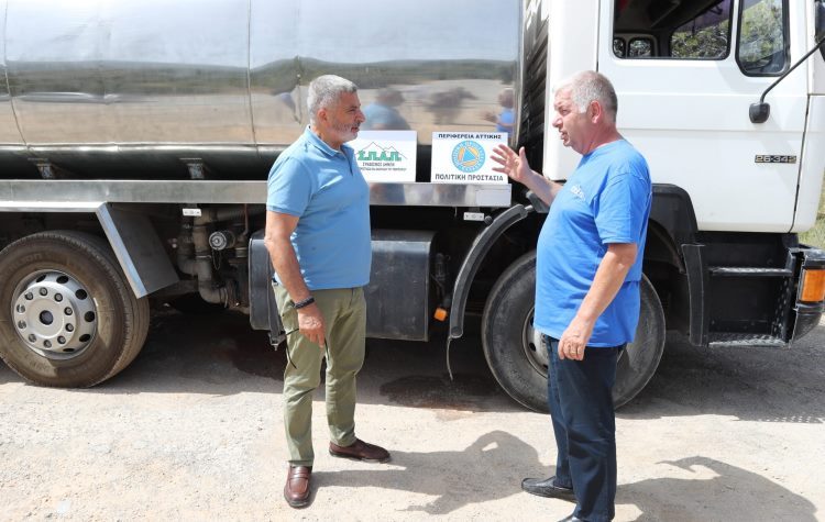 Γ. Πατούλης: Επίσκεψη στον ΣΠΑΠ με επίκεντρο την Πολιτική Προστασία