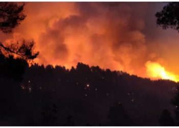 Πύρινη «κόλαση» στη Ρόδο - Καίγονται σπίτια, απομακρύνονται πολίτες