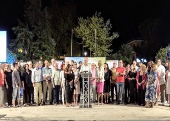 Παρουσίαση υποψηφίων της «ΝΙΚΗΣ ΠΟΛΙΤΩΝ» σε εκδήλωση του Γιάννη Σταθόπουλου