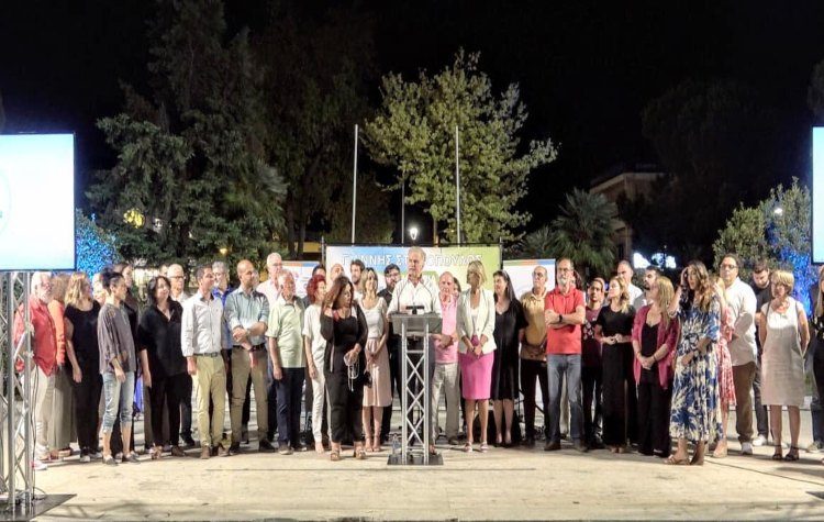 Παρουσίαση υποψηφίων της «ΝΙΚΗΣ ΠΟΛΙΤΩΝ» σε εκδήλωση του Γιάννη Σταθόπουλου