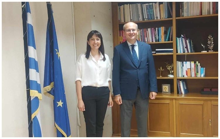 Συνάντηση Κ. Χατζηδάκη και Δ. Κεχαγιά με φόντο οικονομικά θέματα του Δήμου