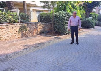 Αυτοψίες του Θεόδωρου Αμπατζόγλου σε έργα αποκατάστασης οδοστρώματος