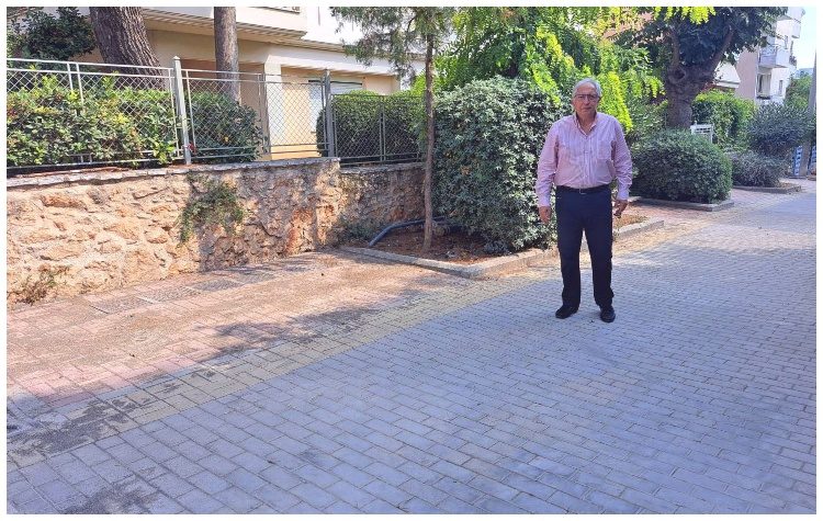 Αυτοψίες του Θεόδωρου Αμπατζόγλου σε έργα αποκατάστασης οδοστρώματος