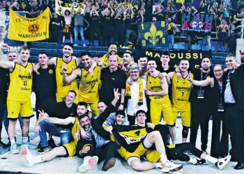 Γ.Σ. Αμαρουσίου: Άρχισαν οι εργασίες στο κλειστό του Αγίου Θωμά