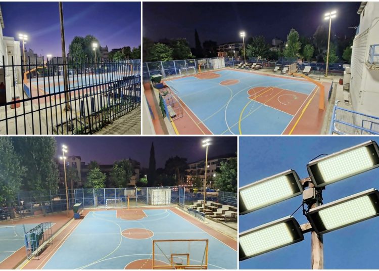 Νέος φωτισμός στο γήπεδο «Ιωνικός - Ζαχαρίας Αλεξάνδρου»