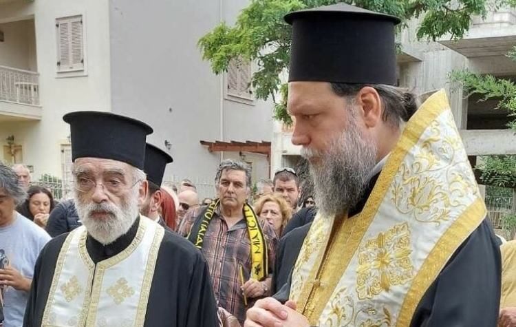 Τρισάγιο στη μνήμη του Μιχάλη Κατσουρή από τον Μητροπολίτη Γαβριήλ