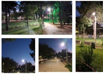 Ολοκληρώθηκε το έργο της αναβάθμισης του ηλεκτροφωτισμού στο πάρκο «Μαρία Κάλλας»