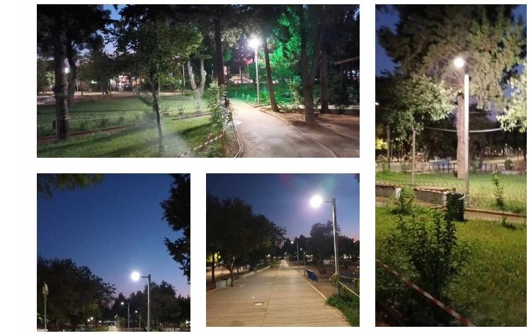 Ολοκληρώθηκε το έργο της αναβάθμισης του ηλεκτροφωτισμού στο πάρκο «Μαρία Κάλλας»
