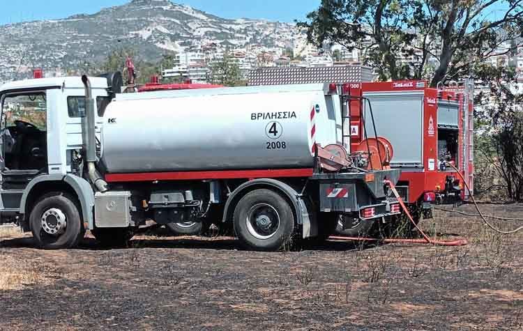 Κατασβέστηκε πυρκαγιά στα Βριλήσσια