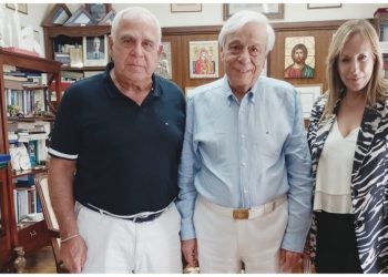 Στον τέως Πρόεδρο της Δημοκρατίας Προκόπη Παυλόπουλο η υποψήφια δήμαρχος  Βoύλα Αρσένη-Λαμπρου