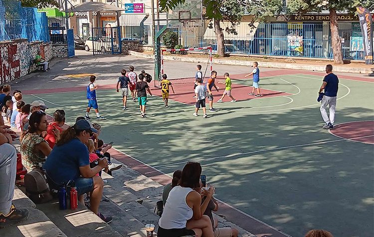 Δράση “Be Active” Διονύσου: «Το χάντμπολ στις γειτονιές»