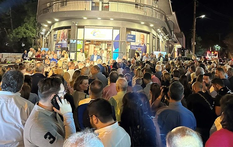 «Δύναμη Ευθύνης για τον Διόνυσο»: Μήνυμα νίκης την πρώτη Κυριακή έστειλε ο Γ. Καλαφατέλης