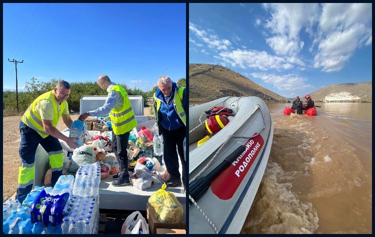 Δήμοι Διονύσου & Κηφισιάς: Έμπρακτη στήριξη και αλληλεγγύη στους πλημμυροπαθείς