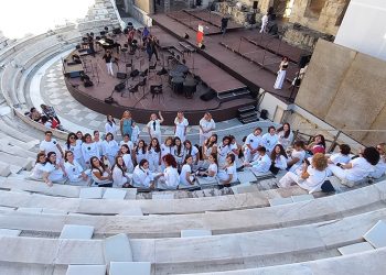 Έλαμψε στο Ηρώδειο η Παιδική - Νεανική Χορωδία του Δήμου