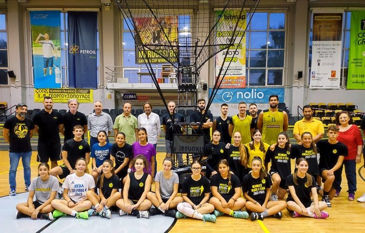 O Γ.Σ. Αμαρουσίου απέκτησε σύγχρονο μηχάνημα για τη βελτίωση των προπονήσεων στο μπάσκετ