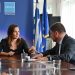 Συνάντηση Νίκου Χαρδαλιά με την υπουργό Τουρισμού Όλγα Κεφαλογιάννη
