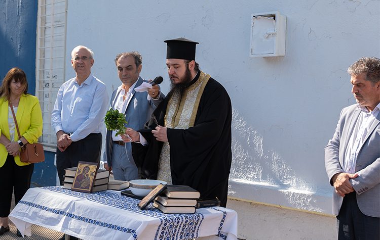 Με μήνυμα για την εκπαίδευση στους αγιασμούς ο Γιώργος Θωμάκος