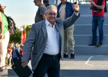 Ο Δημήτρης Κουτσούμπας το Σάββατο (30/9) στη συγκέντρωση στη Νέα Ιωνία