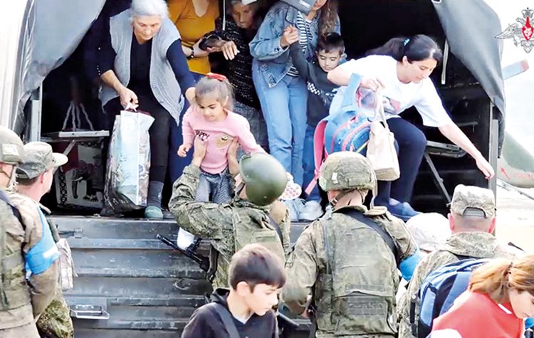 Ναγκόρνο - Καραμπάχ: Ανακωχή και εξορία